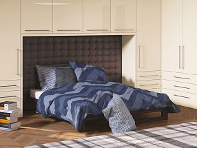 Venice Bedroom in Hi-Gloss Cream