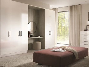 Venice Bedroom in Hi-Gloss White