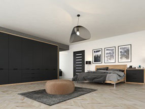 Integra Bedroom in Matt Graphite