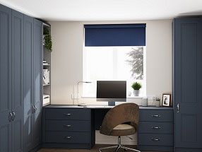 Buxton Bedroom in Matt Colonial Blue