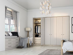 Carrick Bedroom in Supermatt Cashmere