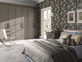 Integra Bedroom in Matt Stone Grey