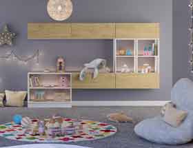 Bedroom in Valore Natural Kendal Oak