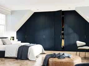 Carlton Bedroom in Paint Flow Matt Indigo Blue