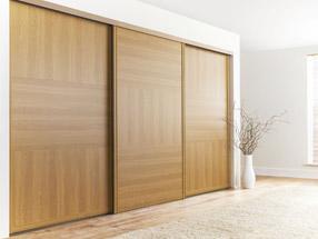 Oak Sliding Wardrobe Doors