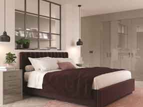 Ultragloss Bedroom in Ultragloss Stone Grey