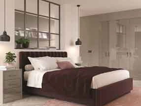 Ultragloss Bedroom in Ultragloss Stone Grey