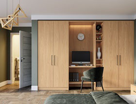 Bedroom in Valore Light Natural Casella Oak