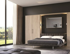 Bedroom in Valore Urban Oak
