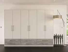 Bedroom in Valore Driftwood and Light Grey (smooth)