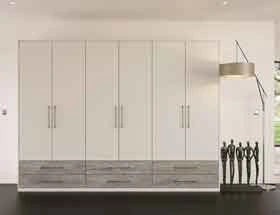 Bedroom in Valore Driftwood and Light Grey (smooth)