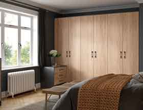 Bedroom in Valore Warm Walnut