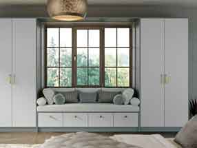 Supermatt Bedroom in Supermatt Light Grey
