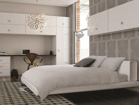 Ultragloss Bedroom in Ultragloss White