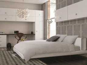 Ultragloss Bedroom in Ultragloss White