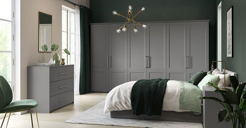 Vinyl Wrapped Bedroom Furniture