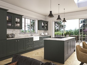 Carrick Kitchen in Matt Kombu Green