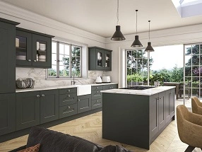 Carrick Kitchen in Matt Kombu Green