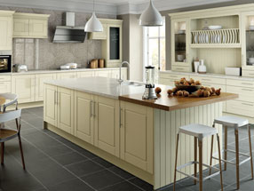Surrey Kitchen in Supermatt Alabaster