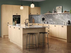 Kitchen in Light Casella Oak