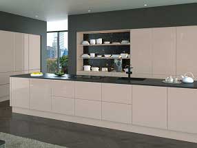 Lincoln Kitchen in Hi-Gloss Cashmere