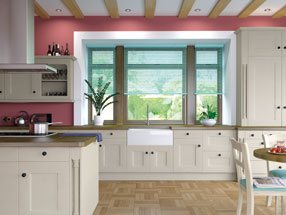 Cambridge Kitchen in Oakgrain Cream