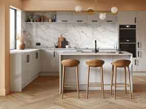 GLOSS Kitchen in Gloss Light Grey
