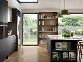 SUPERMATT Kitchen in Supermatt Graphite