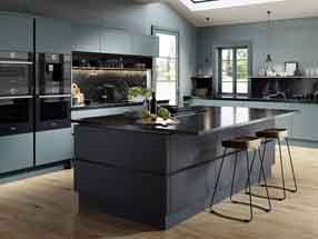 SUPERMATT Kitchen in Supermatt Graphite