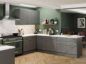 Chester Kitchen in Supermatt Dust Grey
