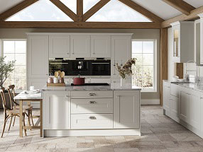 Helmsley Kitchen in Supermatt Dove Grey