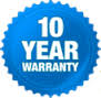 10 year warranty